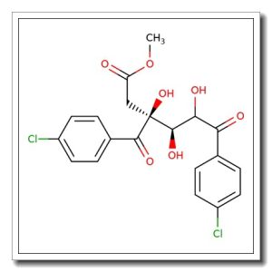 Methyl 3,5-di-O-(p-chlorobenzoyl)-2-deoxy-D-ribofuranoside