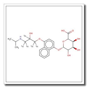 4′-Hydroxypropanolol D-glucuronide D5