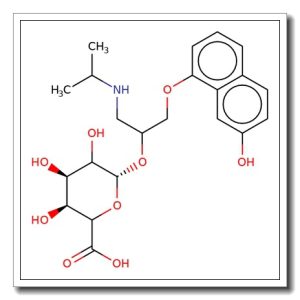 7′-Hydroxypropranolol-b-D-glucuronide