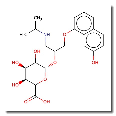 7′-Hydroxypropranolol-b-D-glucuronide