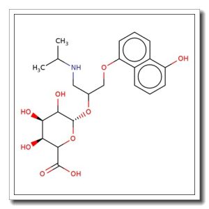 5′-Hydroxypropranolol-b-D-glucuronoside