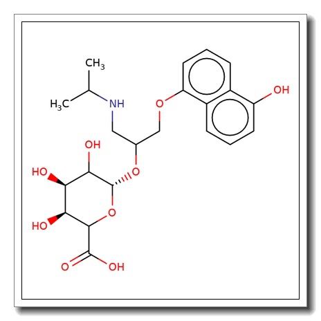 5′-Hydroxypropranolol-b-D-glucuronoside