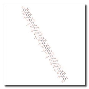 Heparin derived dp22 saccharide ammonium salt