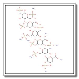 Heparin derived dp6 saccharide ammonium salt
