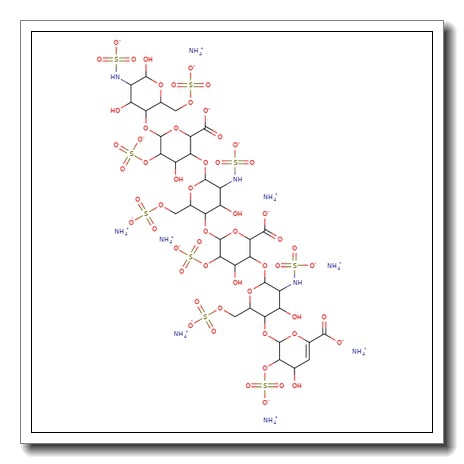 Heparin derived dp6 saccharide ammonium salt