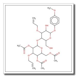 4-Methoxyphenyl 4-O-(2,4,6-tri-O-acetyl-3-O-allyl-β-D-galactopyranosyl)-3-O-allyl-β-D-glucopyranoside