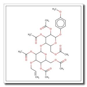 4-Methoxyphenyl 2,3,6-tri-O-acetyl-4-O-(2,4,6-tri-O-acetyl-3-O-allyl-β-D-galactopyranosyl)-β-D-glucopyranoside