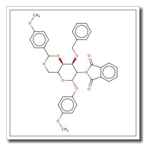 4-Methoxyphenyl 2-deoxy-3-benzyl-4,6-O-(4-methoxybenzylidene)-2-phthalimido-β-D-glucopyranoside