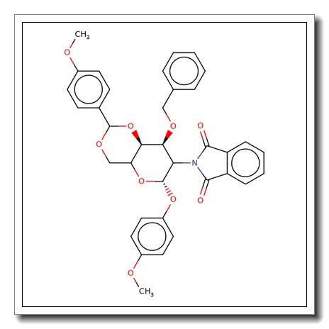 4-Methoxyphenyl 2-deoxy-3-benzyl-4,6-O-(4-methoxybenzylidene)-2-phthalimido-β-D-glucopyranoside