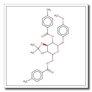 4-Methoxyphenyl 3,4-O-isopropylidene-2,6-di-O-toluoyl-b-D-galactopyranoside