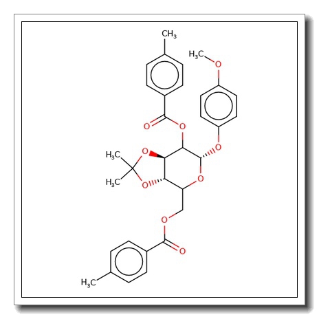 4-Methoxyphenyl 3,4-O-isopropylidene-2,6-di-O-toluoyl-b-D-galactopyranoside