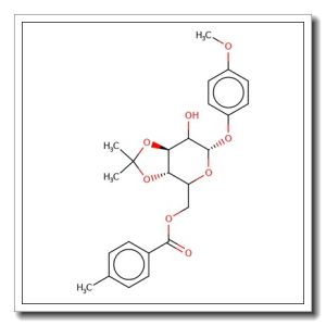 4-Methoxyphenyl 3,4-O-isopropylidene-6-O-toluoyl-b-D-galactopyranoside