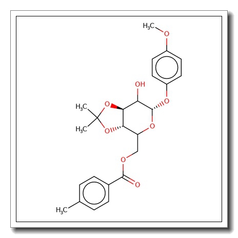4-Methoxyphenyl 3,4-O-isopropylidene-6-O-toluoyl-b-D-galactopyranoside