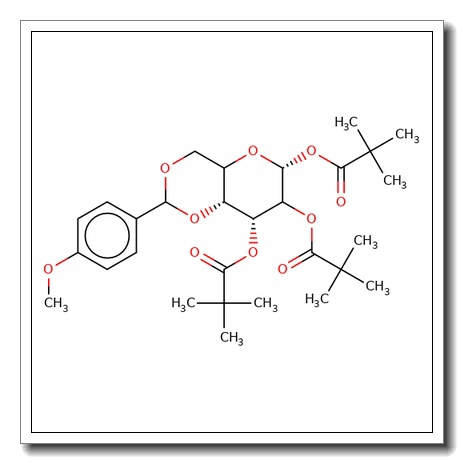 4,6-O-(4-Methoxybenzylidene)-1,2,3-tri-O-pivaloyl-a-D-mannopyranose