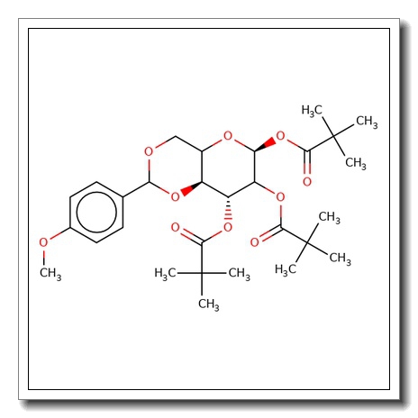 4,6-O-(4-Methoxybenzylidene)-1,2,3-tri-O-pivaloyl-b-D-galactopyranose