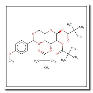 4,6-O-(4-Methoxybenzylidene)-1,2,3-tri-O-pivaloyl-b-D-glucopyranose