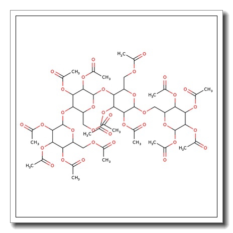 6-O-(a-D-Maltotriosyl)-D-glucopyranose tetradecaacetate