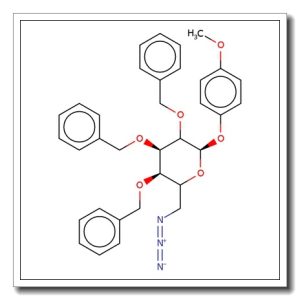 4-Methoxyphenyl 6-azido-2,3,4-tri-O-benzyl-6-deoxy-a-D-mannopyranoside