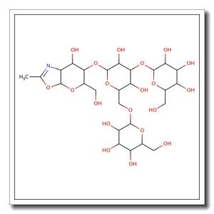 2-Methyl-(4-O-(3,6-di-O-a-D-mannopyranosyl)-b-D-mannopyrannosyl)-1,2-dideoxy-a-D-glucopyrano)-[2,1-d]-2-oxazoline