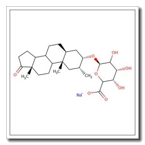 2-a-Methyl-5-a-androstan-3-a-ol-17-one glucuronide