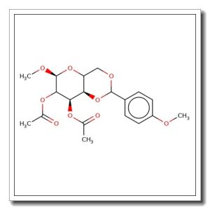 Methyl 2,3-di-O-acetyl-4,6-O-(4-methoxybenzylidene)-a-D-mannopyranoside