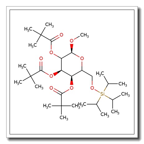 Methyl 2,3,4-tri-O-pivaloyl-6-O-triisopropylsilyl-a-D-glucopyranoside
