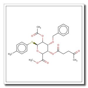 4-Methylphenyl 2-O-acetyl-3-O-benzyl-4-O-levulinoyl-b-D-thioglucuronide methyl ester