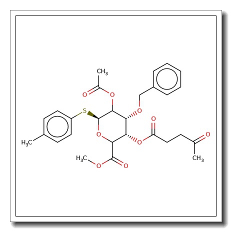4-Methylphenyl 2-O-acetyl-3-O-benzyl-4-O-levulinoyl-b-D-thioglucuronide methyl ester