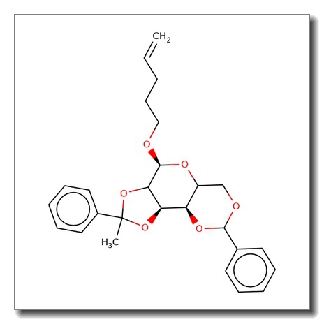 4-Pentenyl 4,6-O-benzylidene-2,3-phenylethylidene-α-D-mannopyranoside