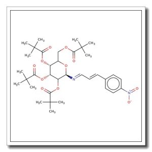 N-[(4′-Nitrophenyl)-1-propenyl]imino-2,3,4,6-tetra-O-pivaloyl-D-glucopyranoside
