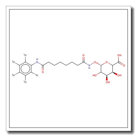 Suberoylanilide-D5 hydroxamic acid b-D-glucuronide