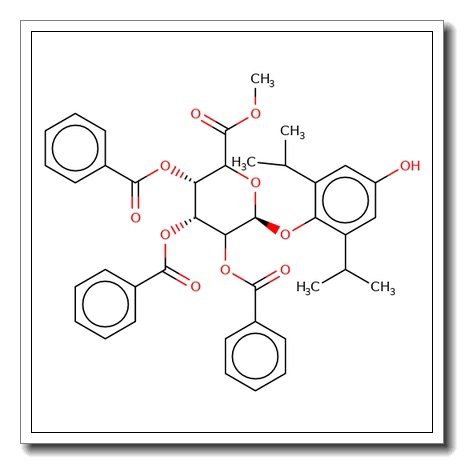 Propofol 2,3,4-tri-O-benzoyl-b-D-glucuronide methyl ester