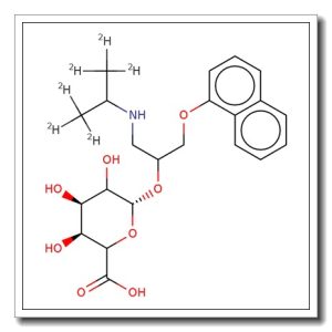 Propranolol D-glucuronide D6