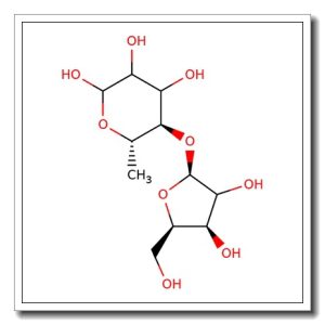 4-O-(b-D-Ribofuranosyl)-L-rhamnopyranose