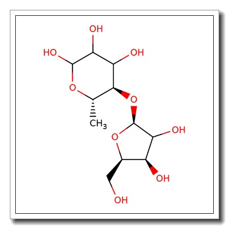 4-O-(b-D-Ribofuranosyl)-L-rhamnopyranose