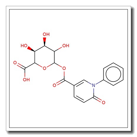 1-O-(5-Carboxy-N-phenyl-2-(1H)-pyridone)-D-glucuronide