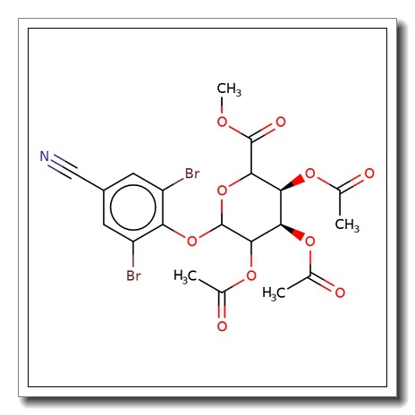 Bromoxynil 2,3,4-tri-O-acetyl-D-glucuronide methyl ester