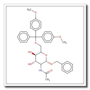 Benzyl 2-acetamido-2-deoxy-6-O-DMT-a-D-galactopyranoside