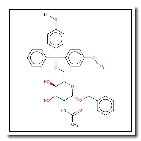 Benzyl 2-acetamido-2-deoxy-6-O-DMT-a-D-galactopyranoside