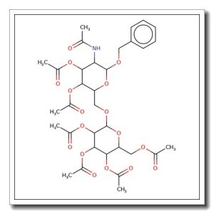 Benzyl 2-acetamido-3,4-di-O-acetyl-6-O-(2,3,4,6-tetra-O-acetyl-a-D-glucopyranosyl)-2-deoxy-a-D-galactopyranoside