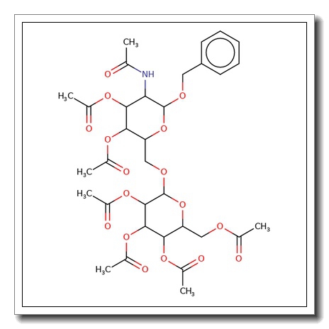 Benzyl 2-acetamido-3,4-di-O-acetyl-6-O-(2,3,4,6-tetra-O-acetyl-a-D-glucopyranosyl)-2-deoxy-a-D-galactopyranoside