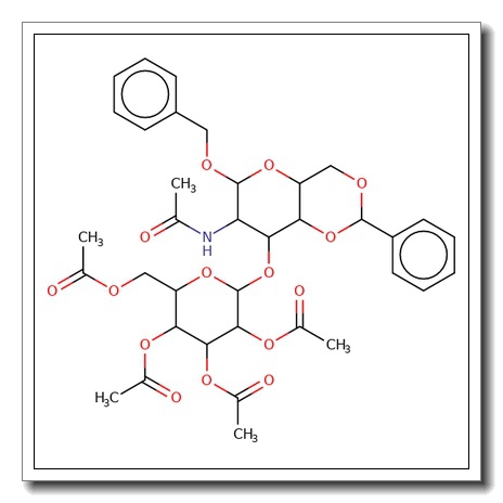 Benzyl 2-acetamido-3-O-(2,3,4,6-tetra-O-acetyl-b-D-galactopyranosyl)-4,6-O-benzylidene-2-deoxy-a-D-glucopyranoside