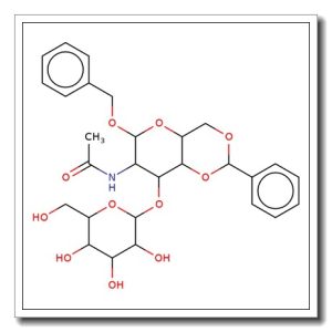 Benzyl 2-acetamido-4,6-O-benzylidene-2-deoxy-3-O-(b-D-galactopyranosyl)-a-D-galactopyranoside