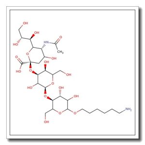 1-O-Aminohexyl 3′-sialyllactose sodium