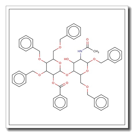 2-Acetamido-4-O-(2-O-benzoyl-3,4,6-tri-O-benzyl-b-D-galactopyranosyl)-1,6-di-O-benzyl-2-deoxy-b-D-glucopyranoside
