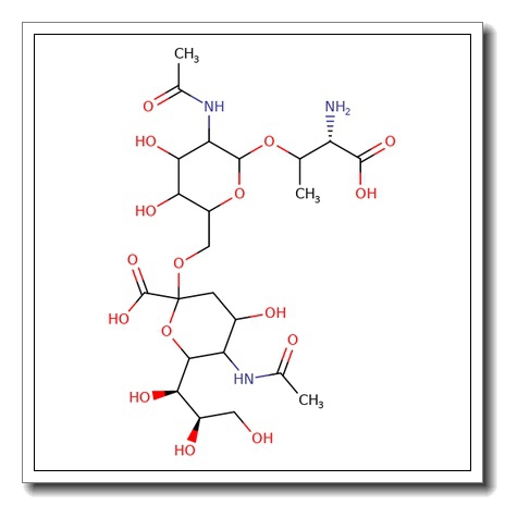 2-Acetamido-6-O-(a-2-N-acetylneuraminyl)-2-deoxy-a-D-galactopyranosyl threonine
