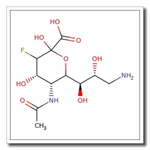 5-Acetamido-9-amino-3,5,9-trideoxy-3-fluoro-D-erythro-L-manno-2-nonulosonic acid