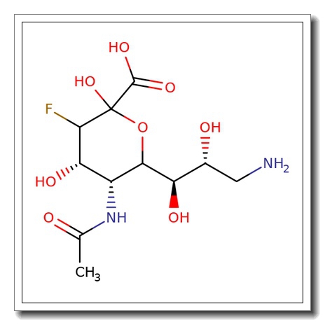 5-Acetamido-9-amino-3,5,9-trideoxy-3-fluoro-D-erythro-L-manno-2-nonulosonic acid