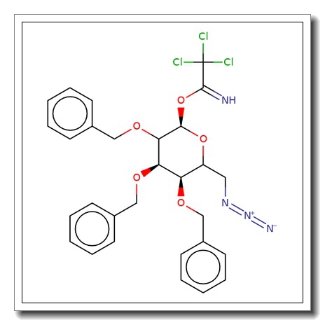 6-Azido-2,3,4-tri-O-benzyl-6-deoxy-a-D-mannopyranosyl trichloroacetimidate