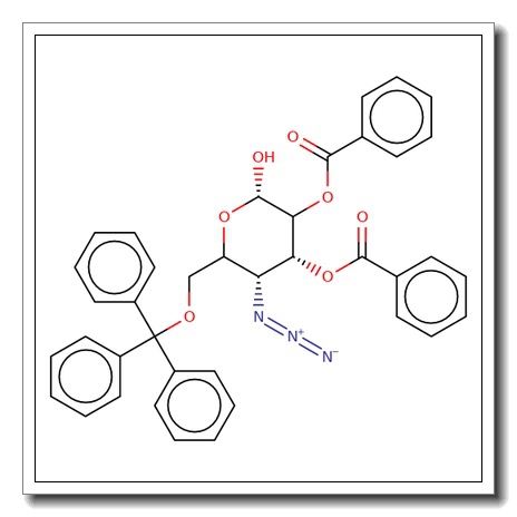 4-Azido-2,3-di-O-benzoyl-4-deoxy-6-O-trityl-a-D-glucopyranoside